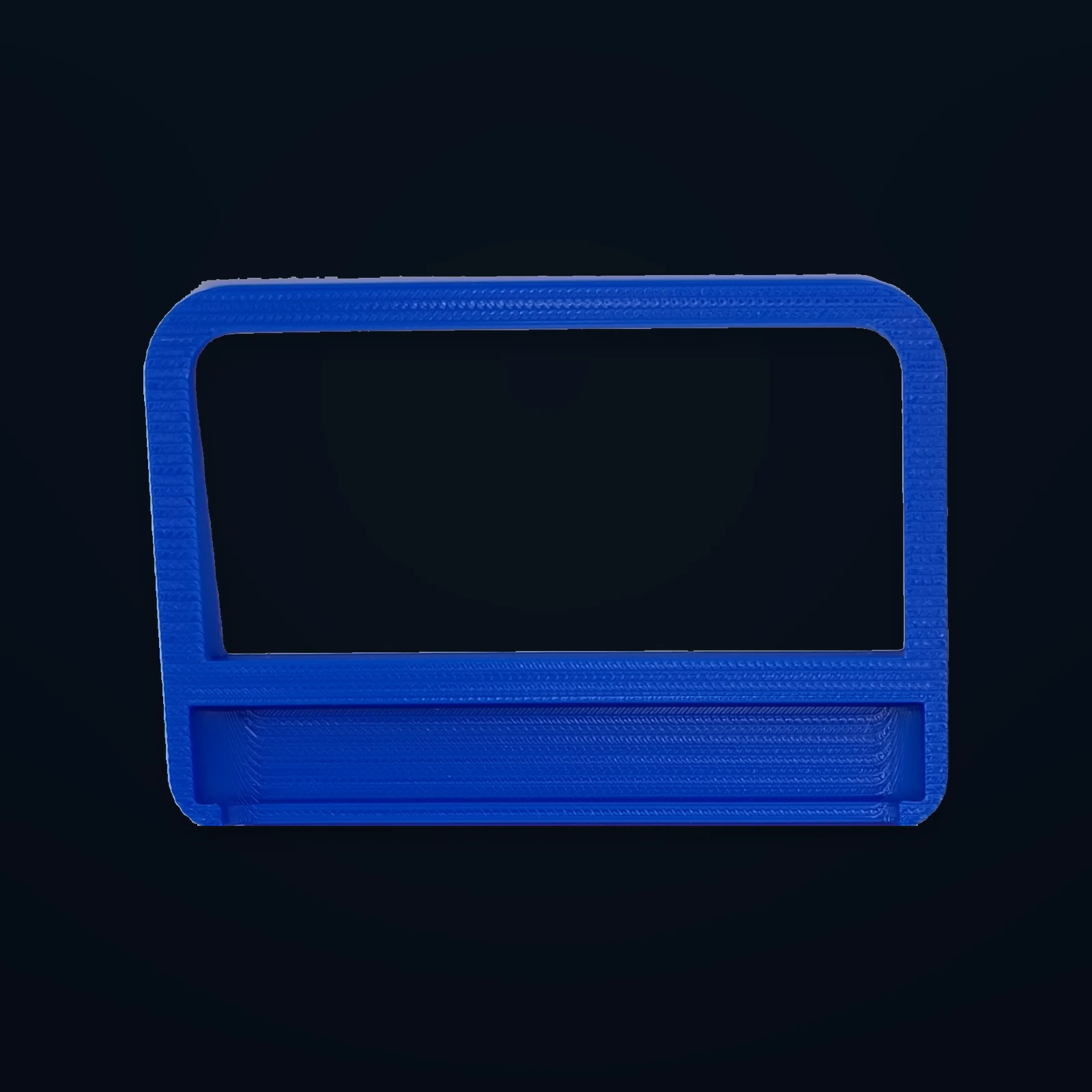 Blauer Universalständer für ECP Slab Cases