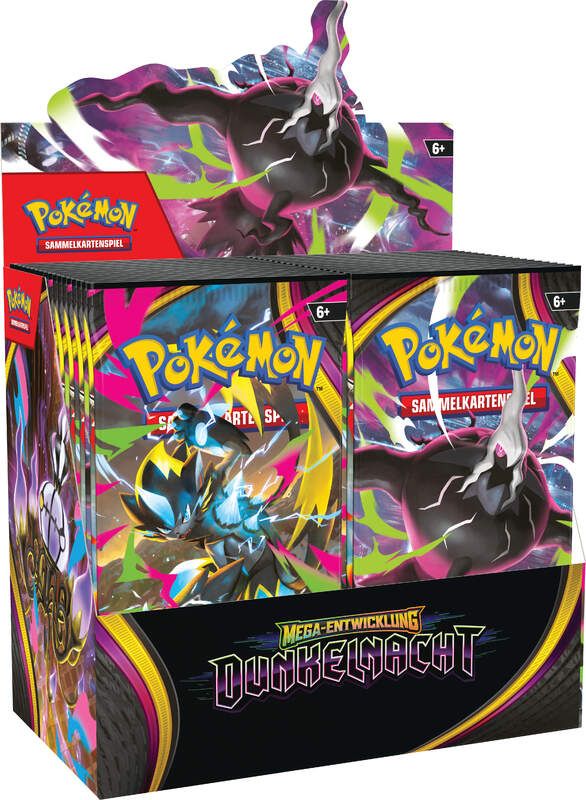 Pokémon Mega-Entwicklung – Dunkelnacht Booster-Display (36 Booster, Deutsch)