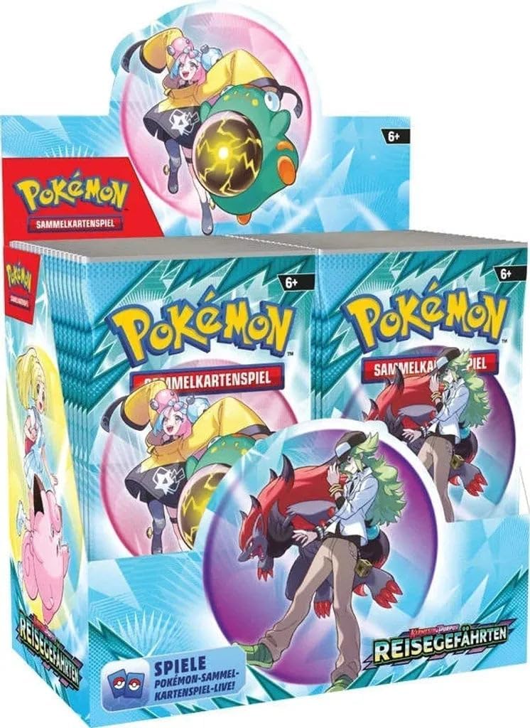 Pokémon Karmesin & Purpur – Reisegefährten (KP09) Booster-Display (36 Booster, Deutsch)