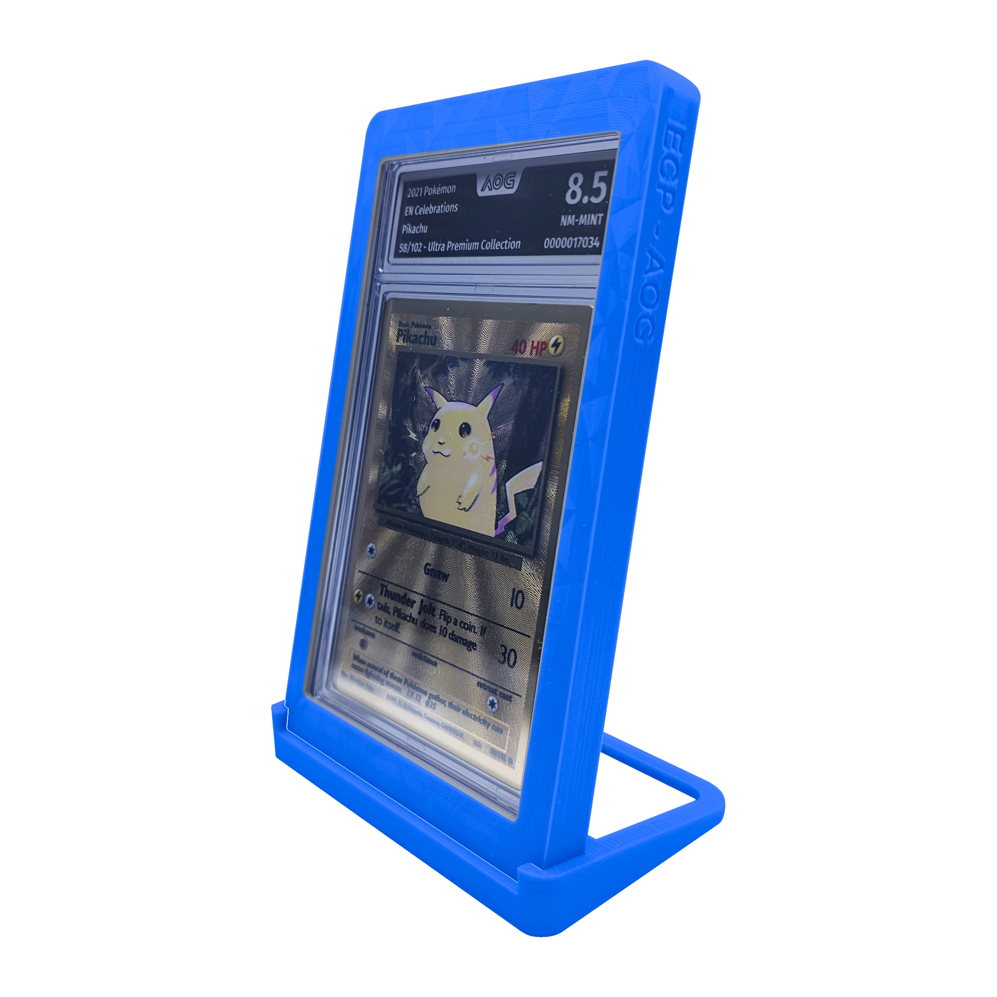 ECP AOG Slab Case – Blau mit Universalständer – Blau