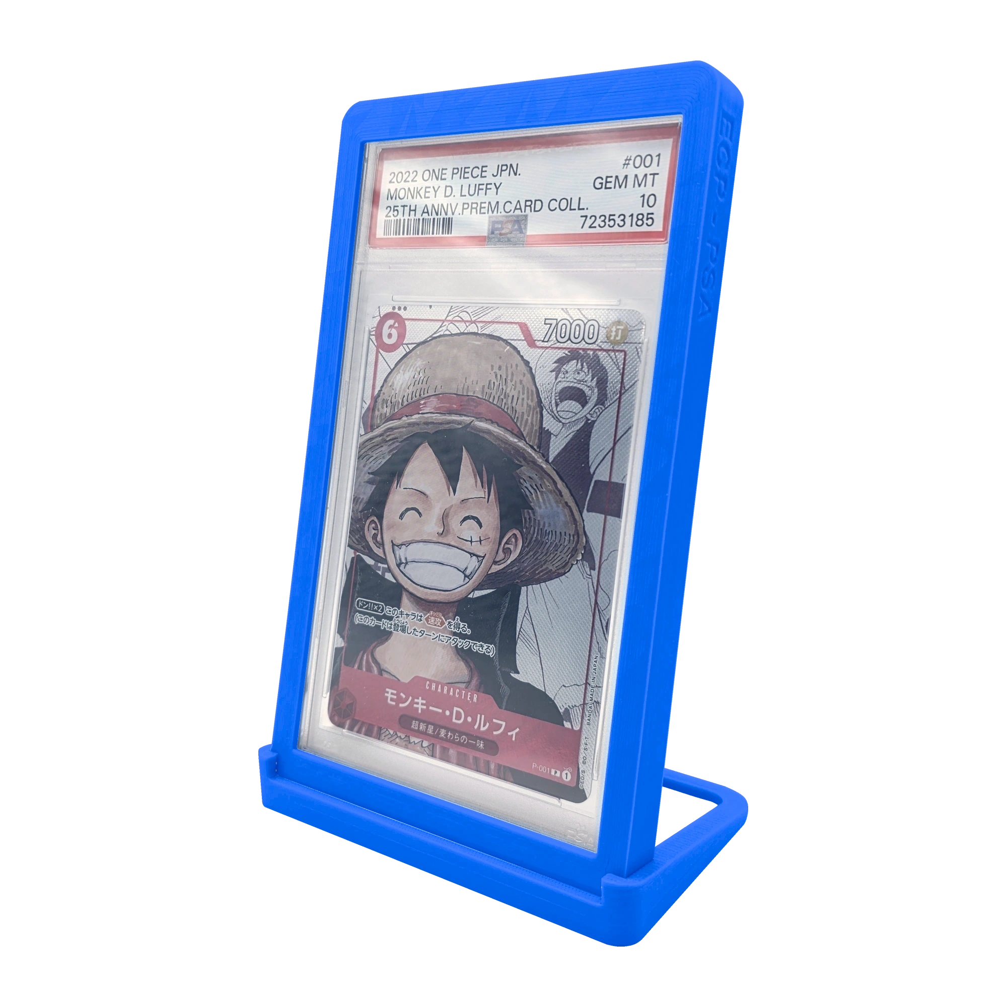 ECP PSA Slab Case – Blau mit Universalständer – Blau